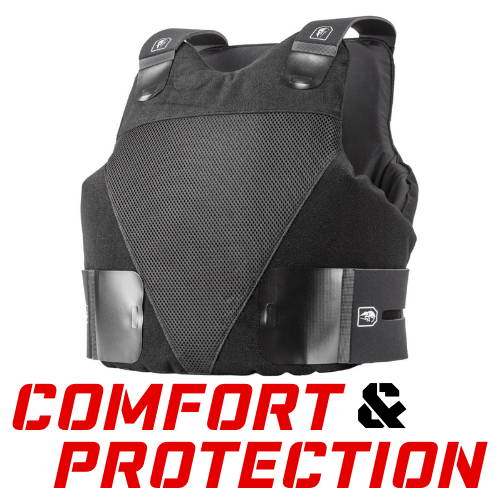 Wraparound Concealable Bulletproof Vest