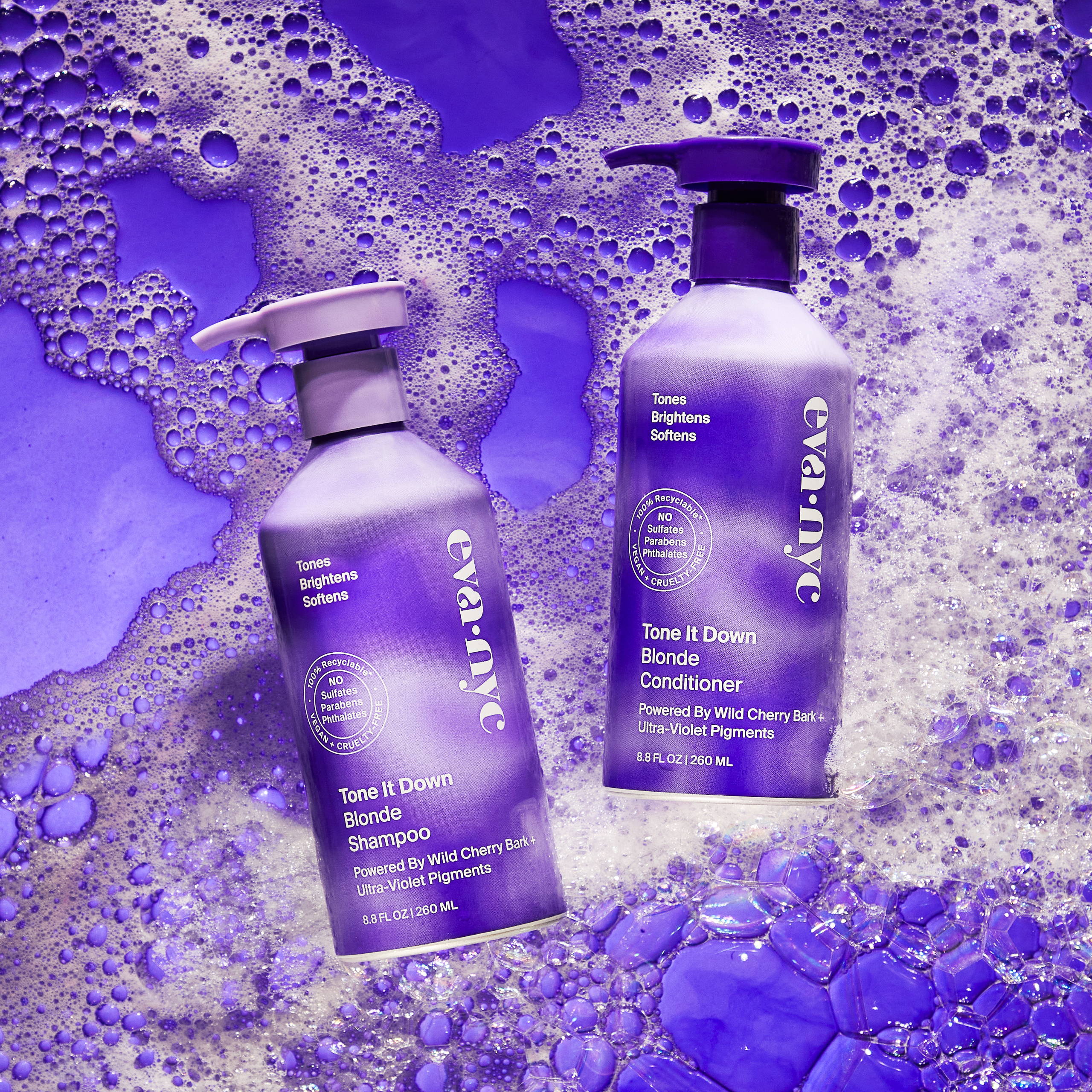 Purple Shampoo and Conditioner