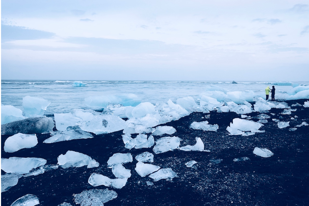 Diamond Beach in Iceland