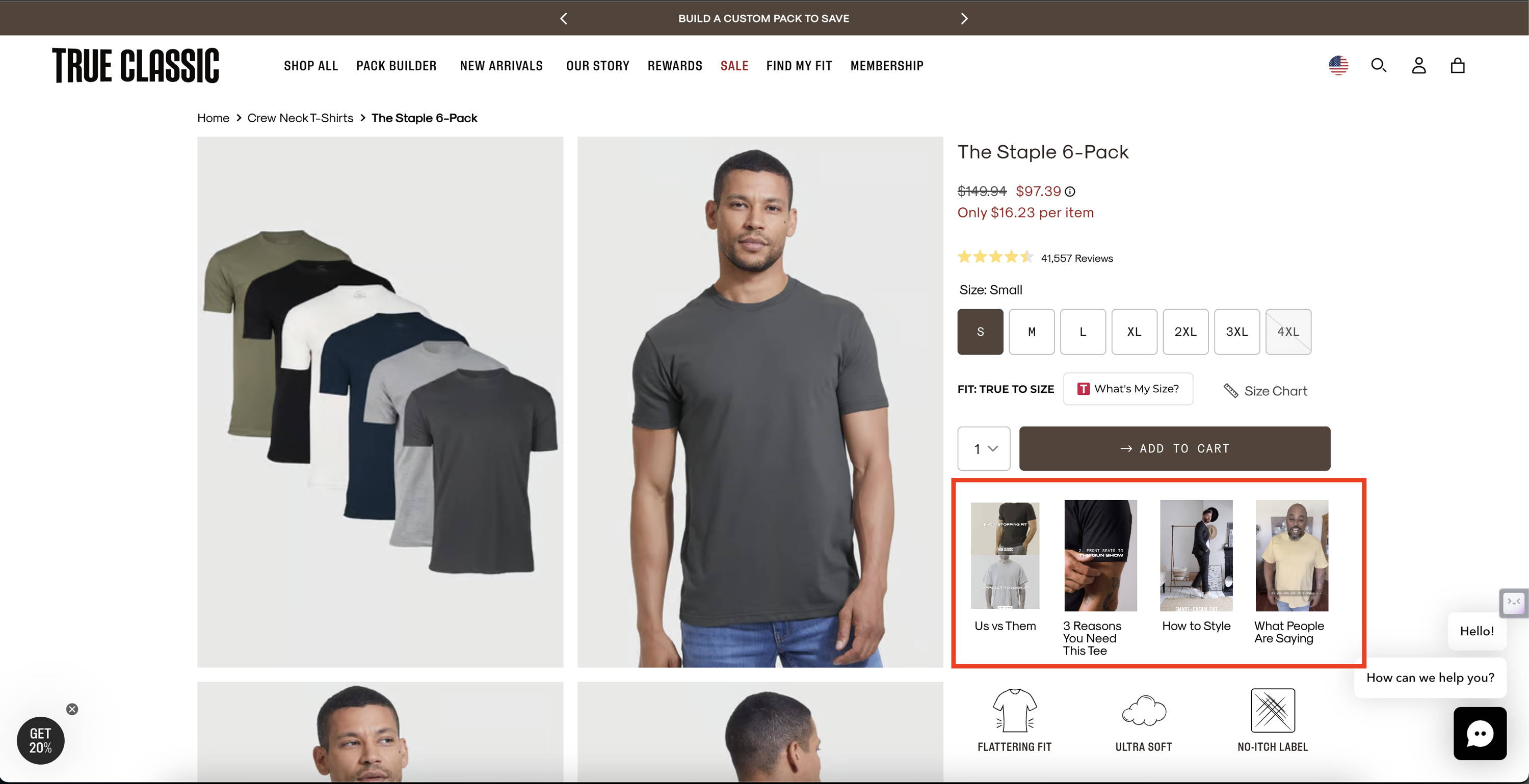 Example of adding video to product pages for eCommece brands