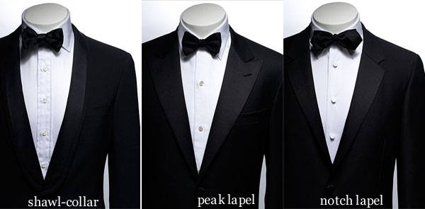 tuxedo lapels