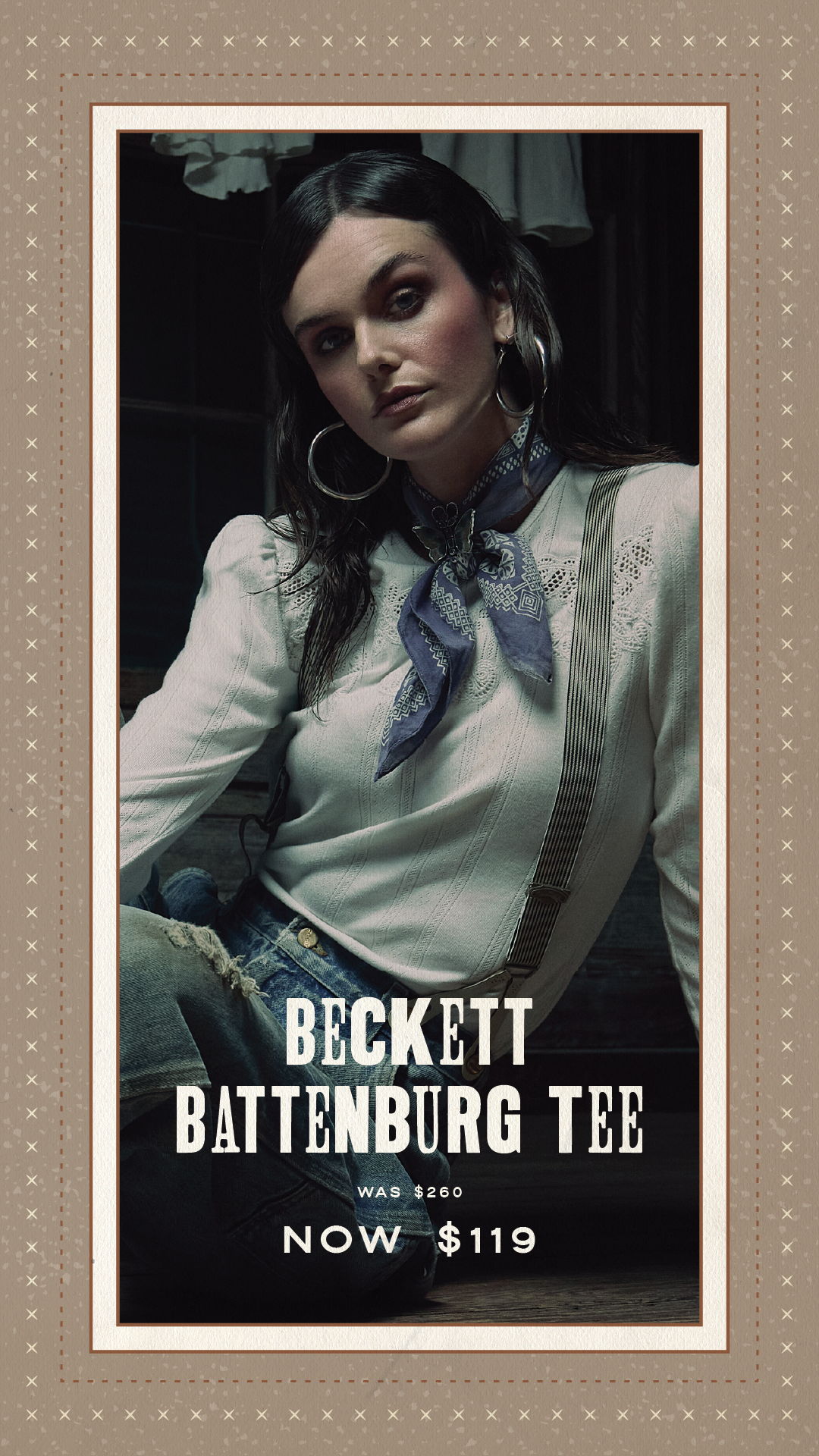Beckett Battenburg Tee!