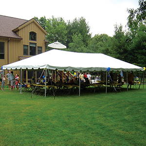 party in classic series frame tent