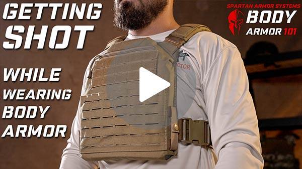 What it's like to be shot while wearing body armor