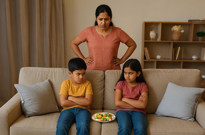 The Daily Struggle Every Mom Knows. You want your kids to eat healthy. (Because you care about their future.) They want chocolates, and junk. (Because they’re kids.)