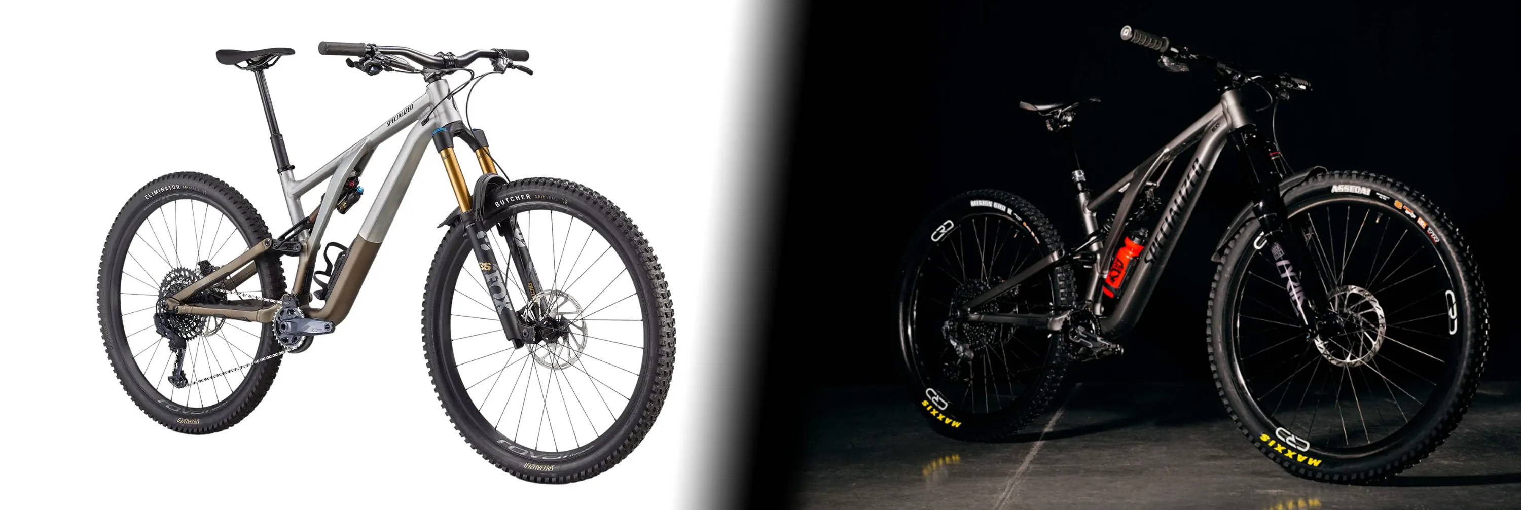 spec mountain bike build vs a custom mountain bike build with a specialized stumpjumper evo