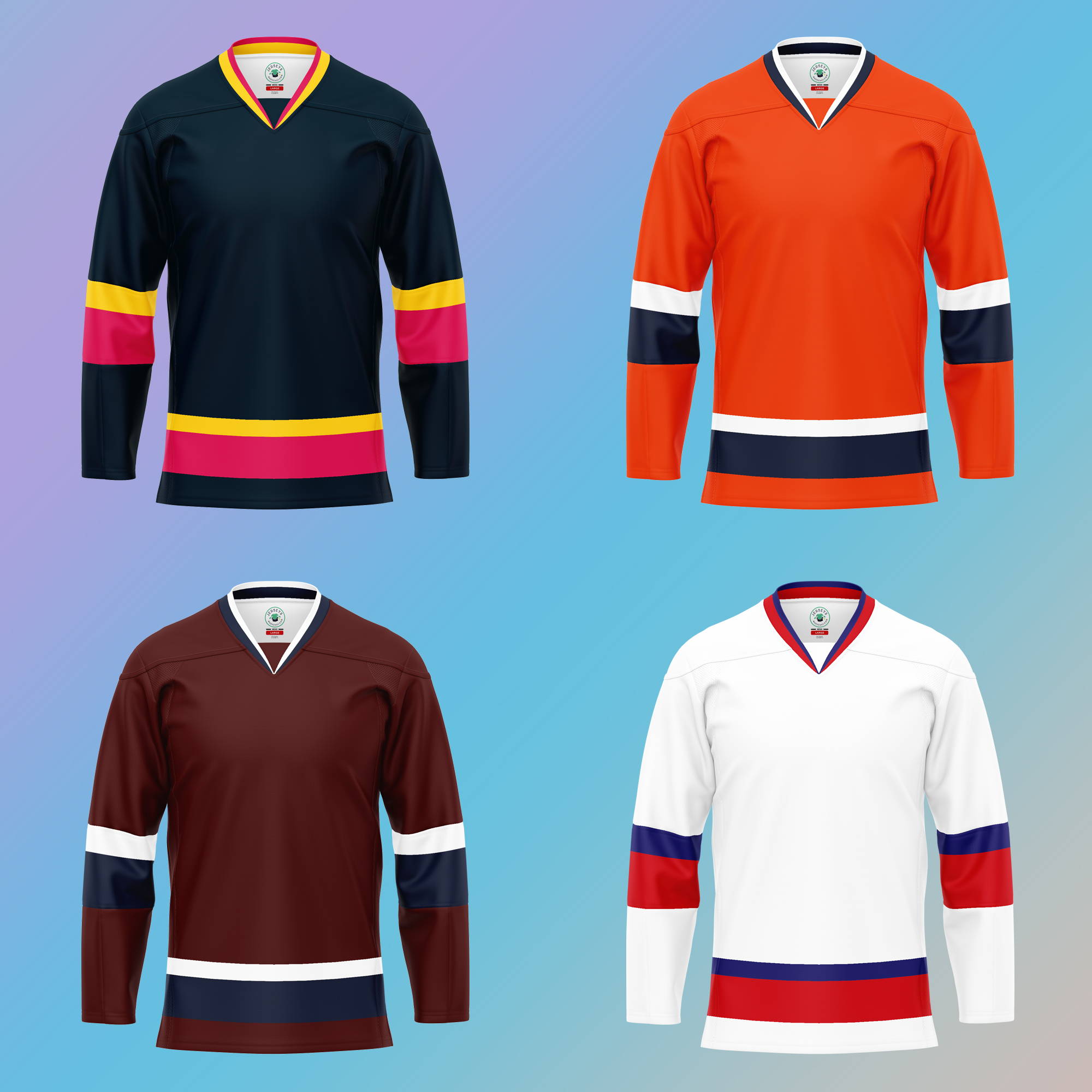Download Hockey Jersey Templates 20 Solid Concepts For Your Next Team Set Jerseysmadeeasy Com