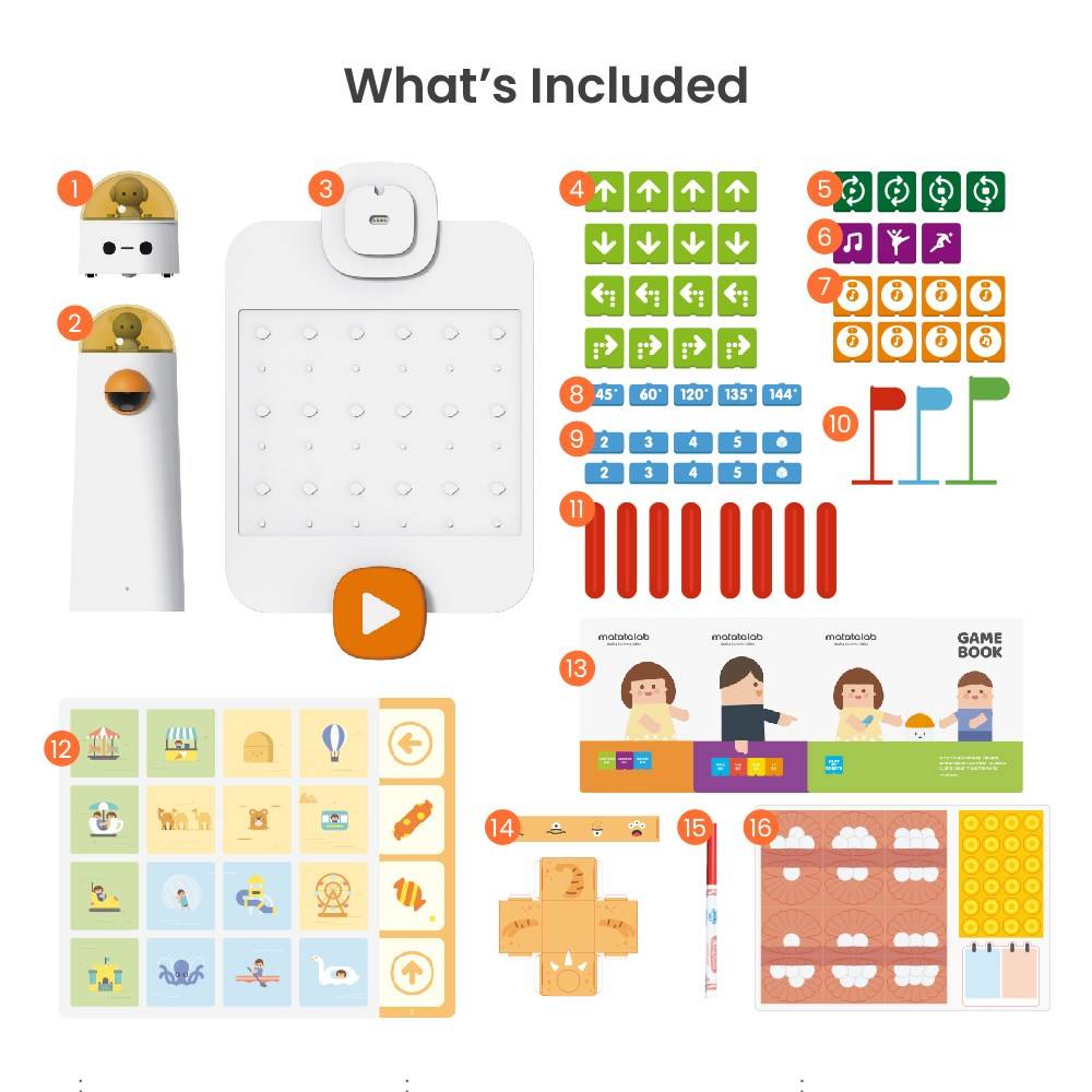 Matatalab Coding Set - Coding Robot Set for Age 4-9