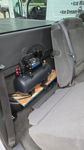 Air tank and compressor behind rear seat thumbnail