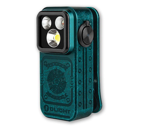 Olight Pro Clip Sunken Artifact Design