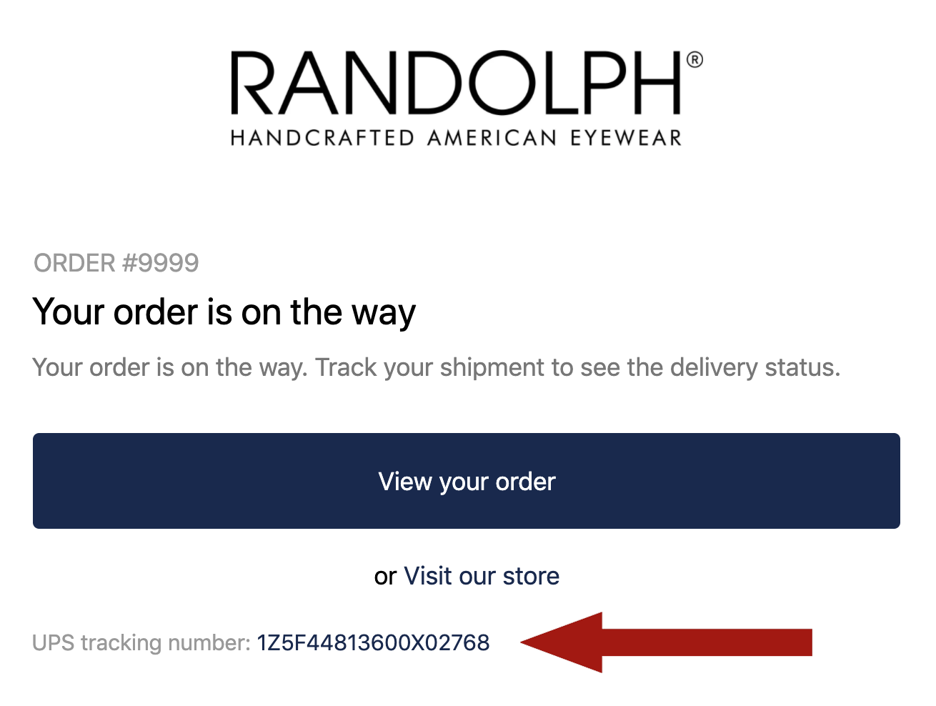 Where Is My Order Randolph Engineering