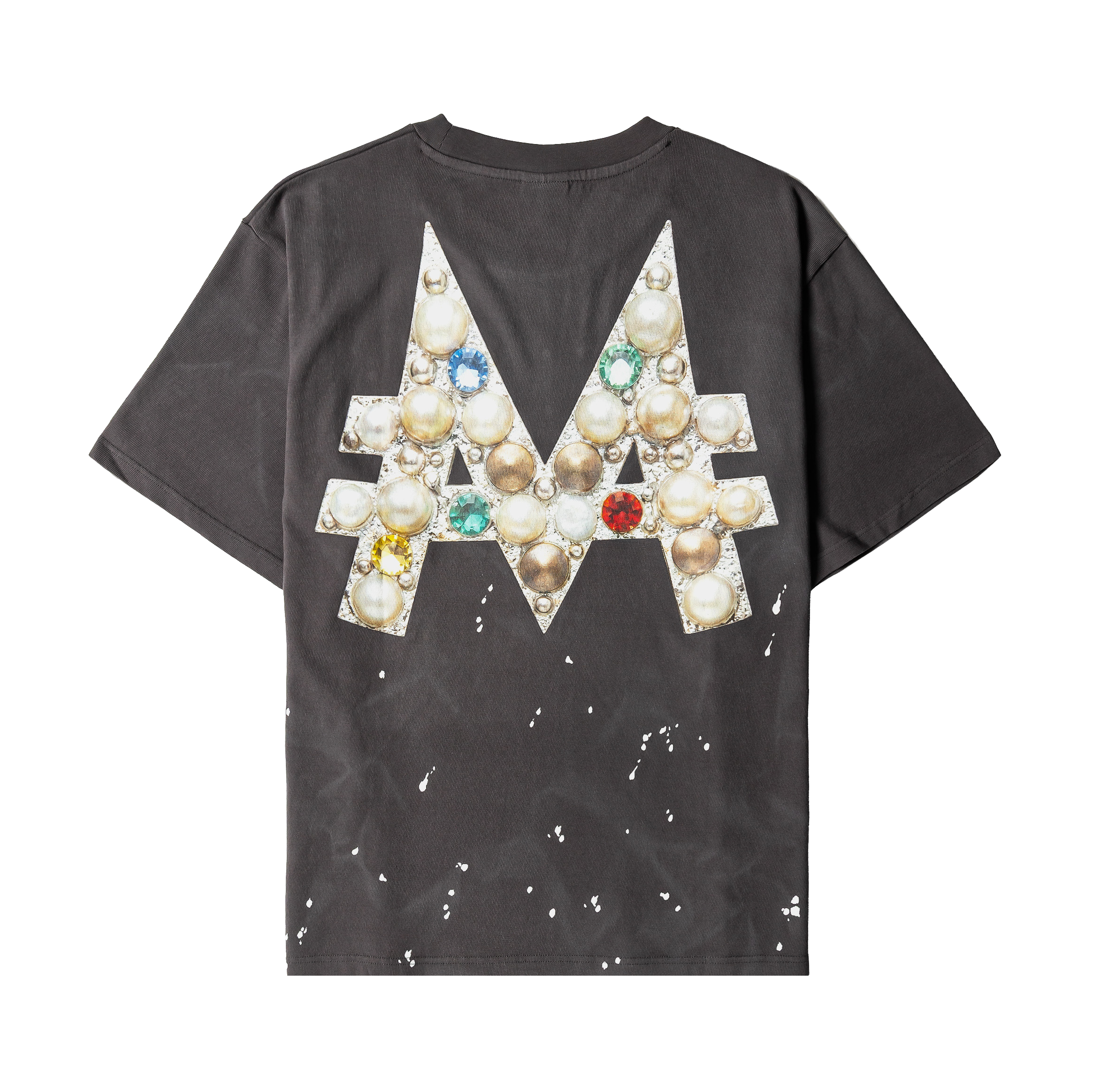 Black t-shirt with 