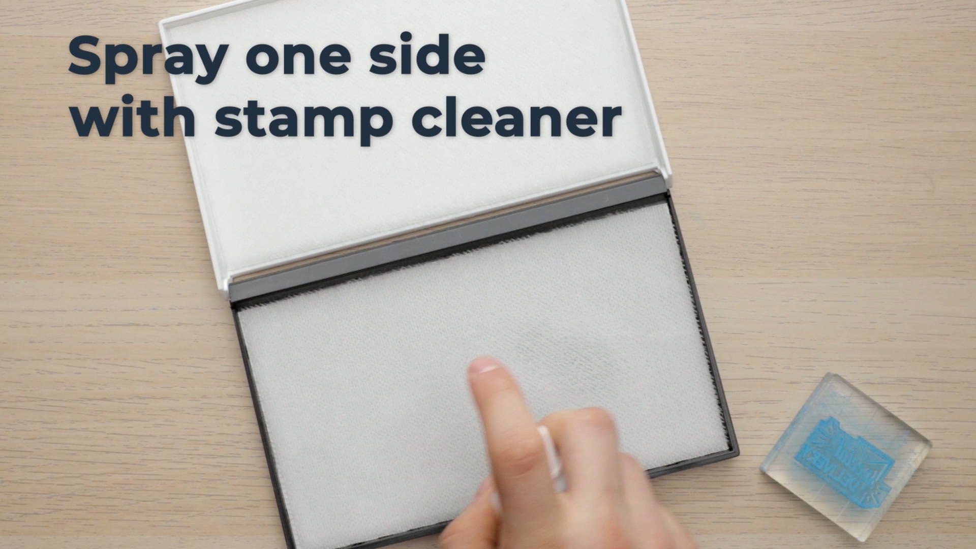 How to Clean Clear Stamps –