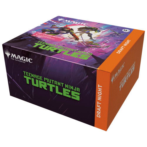 Magic: The Gathering Teenage Mutant Ninja Turtles card game booster box.