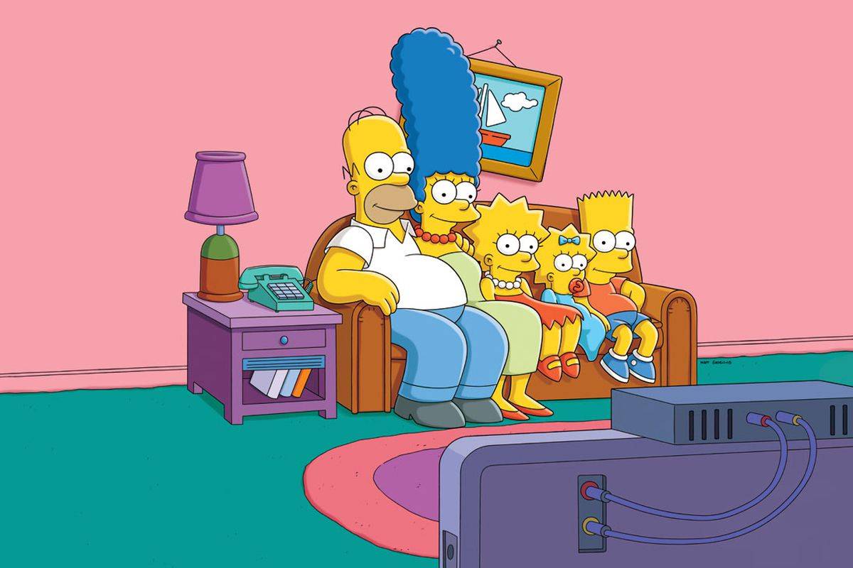 Simpsons couch