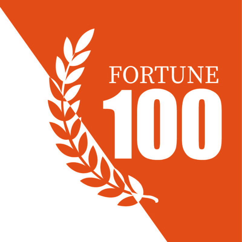 Fortune 100 recognition highlighting trusted RFID solutions provider