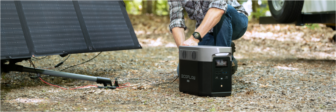 EcoFlow RIVER Mini Portable Power Station 210Wh Capacity,Solar  Generator,300W AC Output for Outdoor Camping,Home  Backup,Emergency,RV,off-Grid 