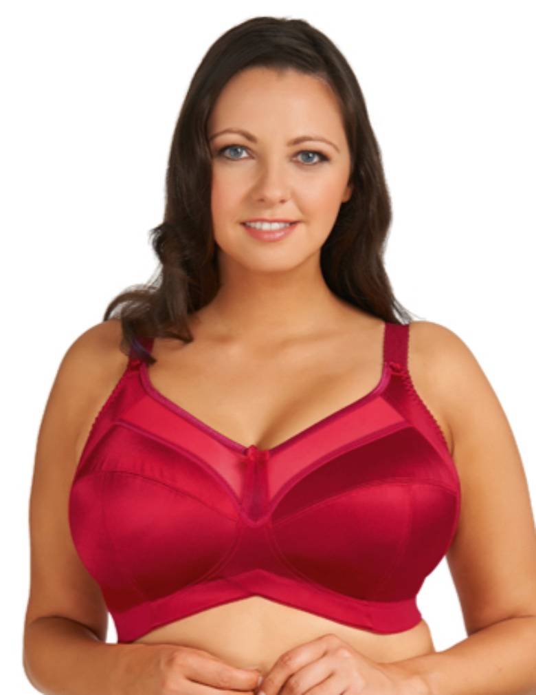 Goddess Keira Scarlet GD6093 Banded Soft Cup Bra Wire Free