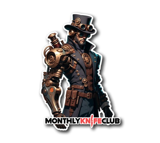 MKC Steampunk Top Hat Sticker