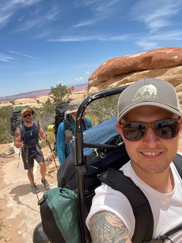 Hiking at Canyonlands National Park