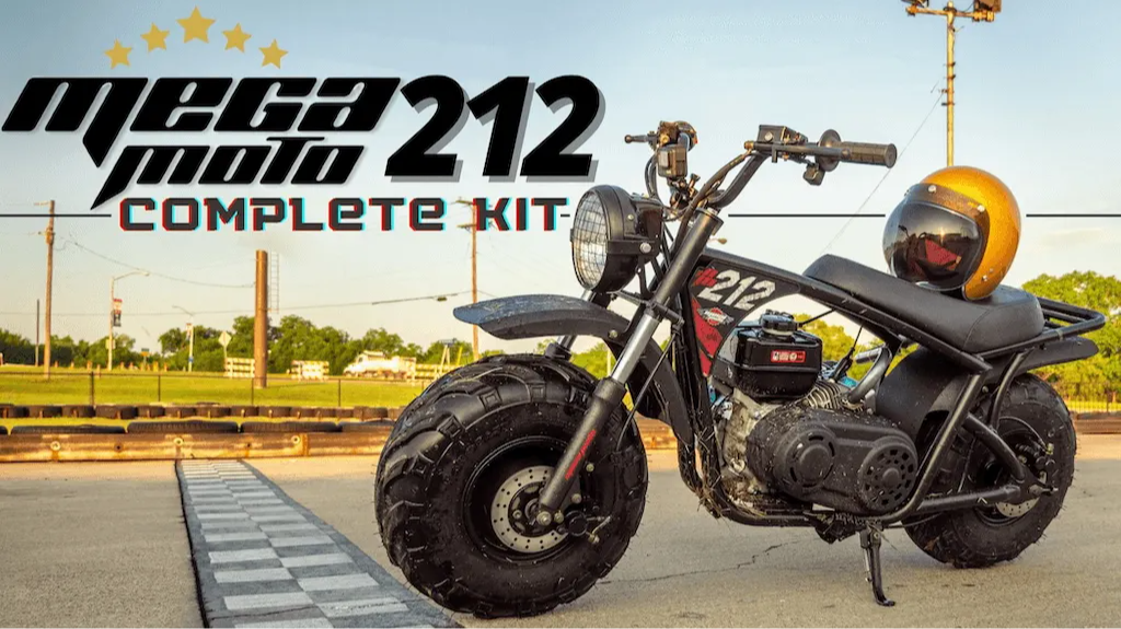 Mega Moto 212 Minibike Complete Kit