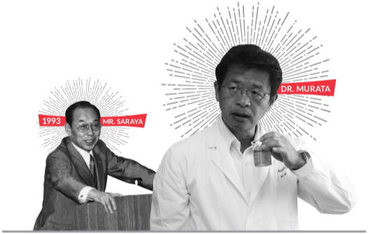 Lakanto has Dr. Saraya and Dr. Murata to thank.