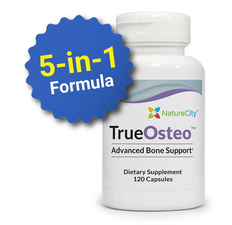 TrueOsteo 5-in-1 Bone Support Formula