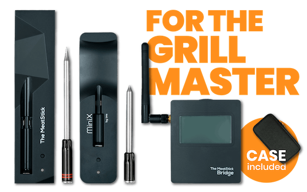 MeatStick WiFi Pro Set Wireless Meat Thermometer for the Grill Master