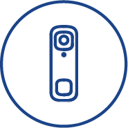 security video doorbell icon