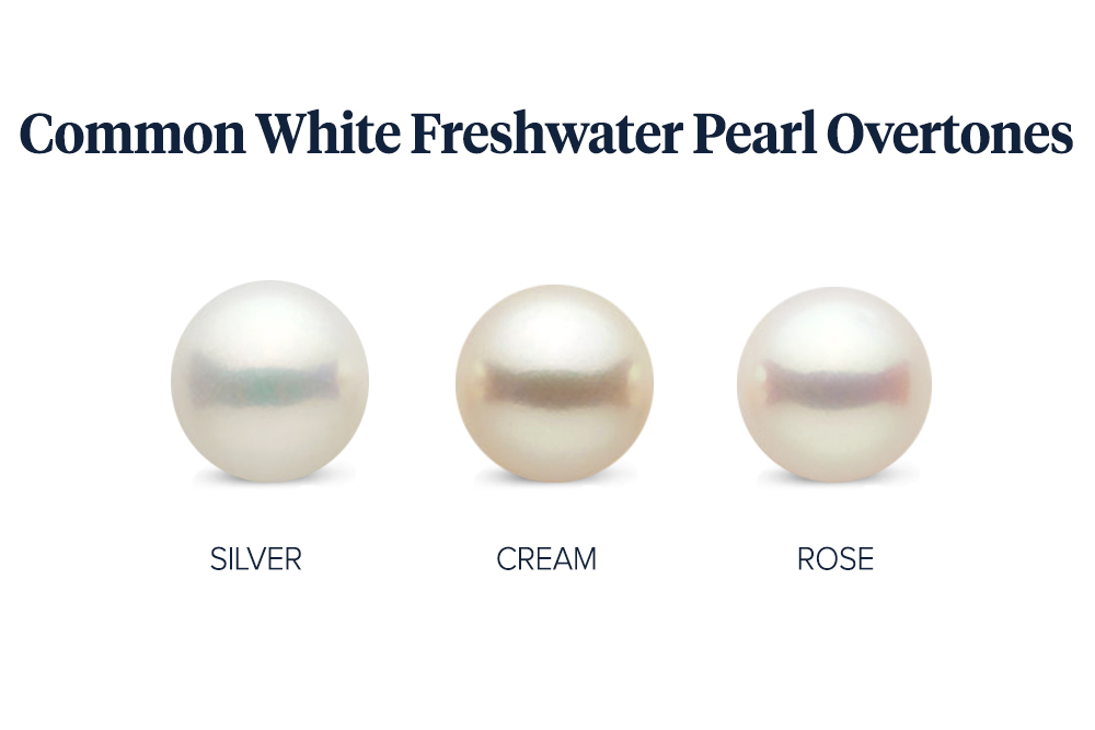 White Freshwater Pearl Overtones 