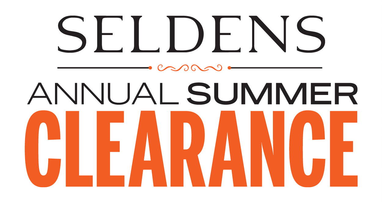 Annual Summer Clearance Sale  Seldens – Seldens Designer Home Furnishings