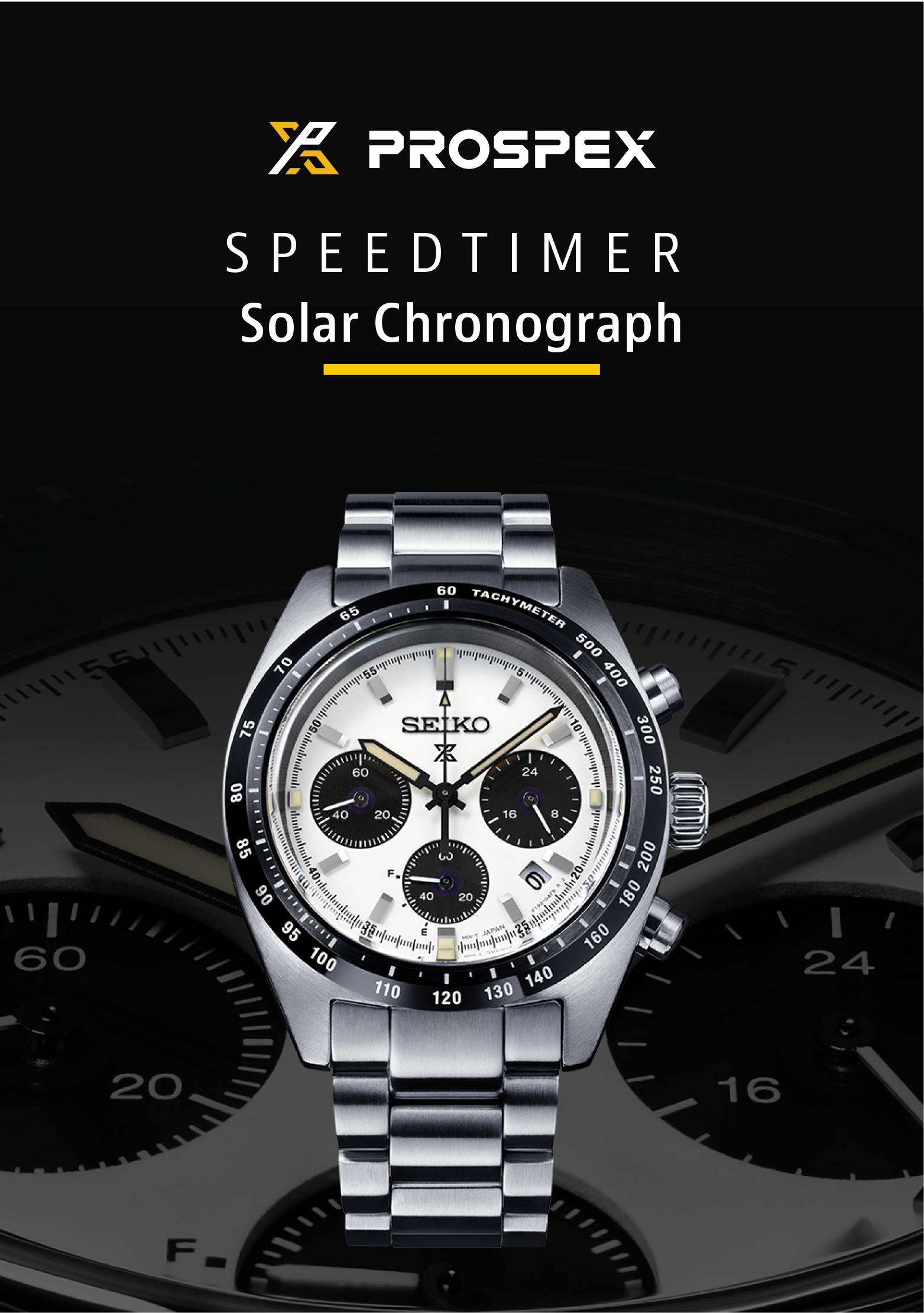 Speedtimer Solar Chronograph