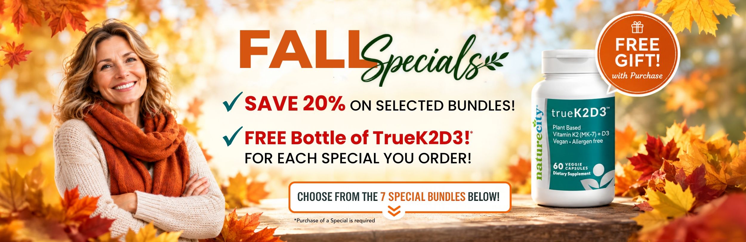 Fall Specials Banner