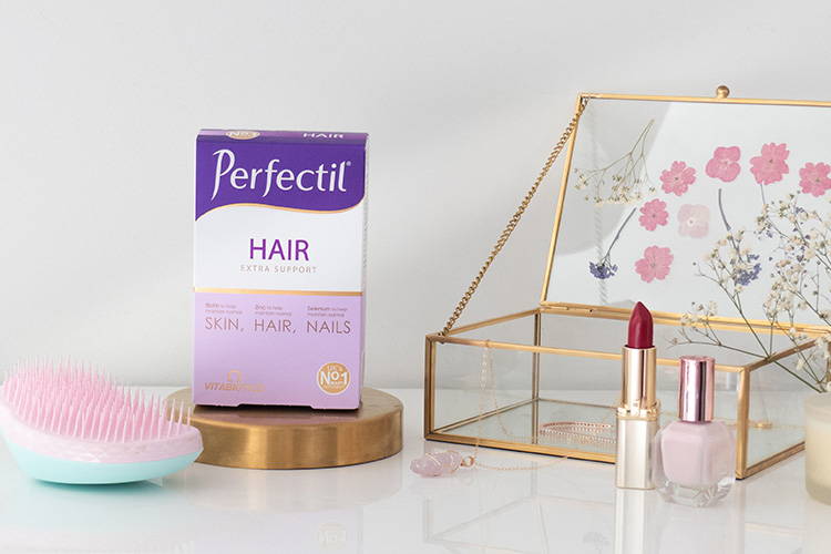 Perfectil Hair Product On Dressing Table