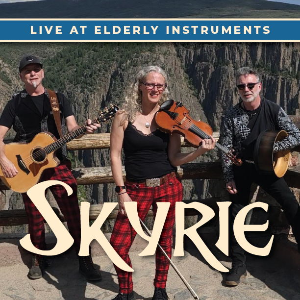 Skyrie Live at Elderly Instruments