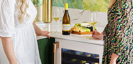 Sonoma-Cutrer Wine with Cafe Wine Refrigerator