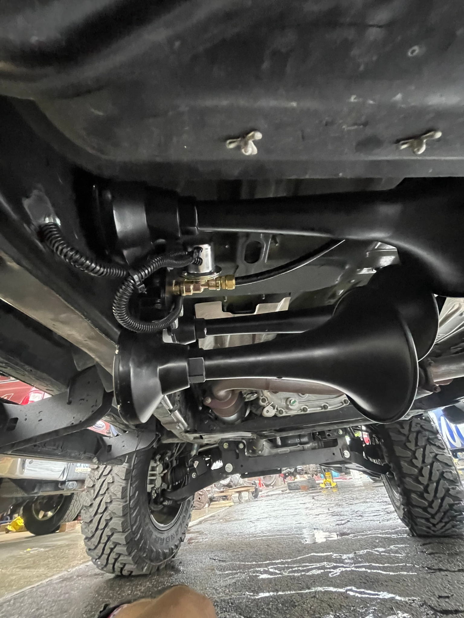 Jonathan's 2020 Nissan Titan Train Horn Install