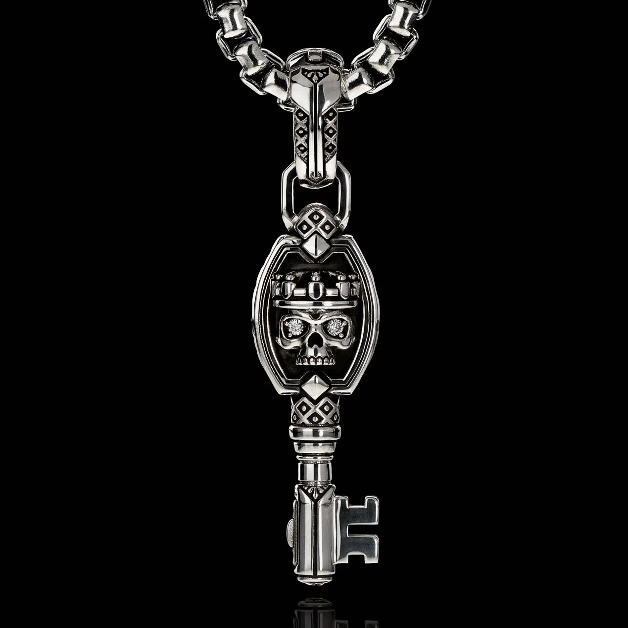 King's Pendant in .925 Sterling Silver