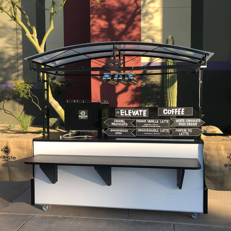 Mobile coffee carts of fast coffee stands for sale