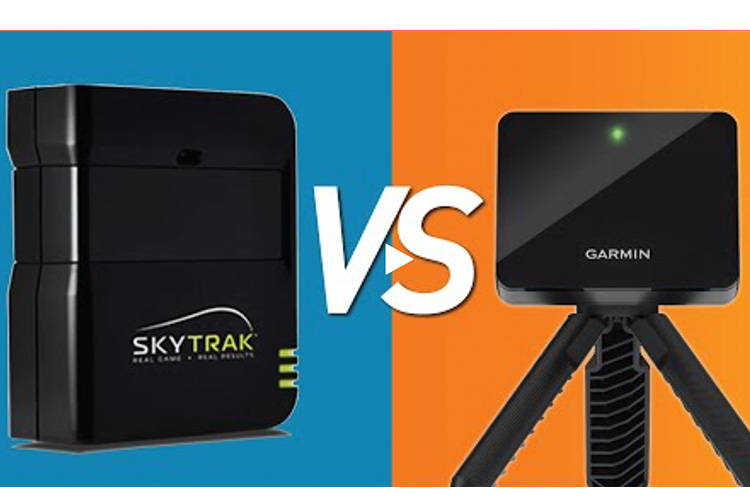 Watch a SkyTrak vs Garmin Approach R10 review video