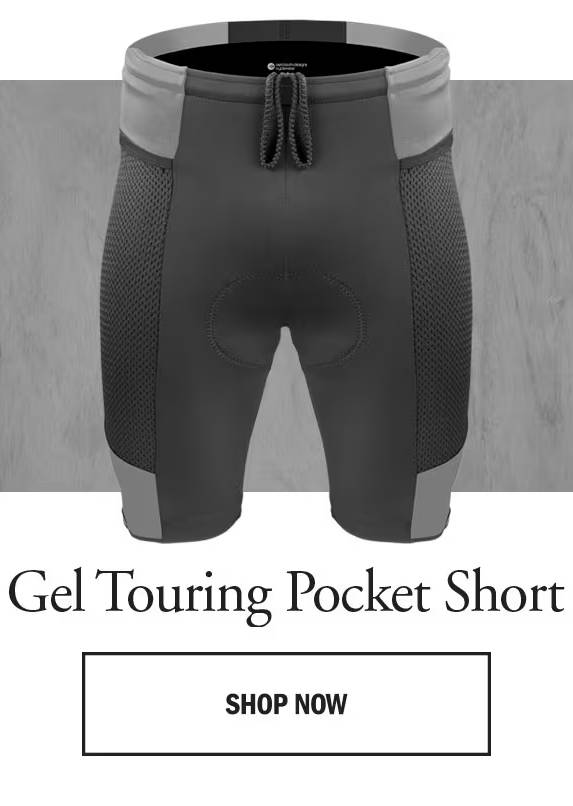 Men's Gel Touring Bike Shorts