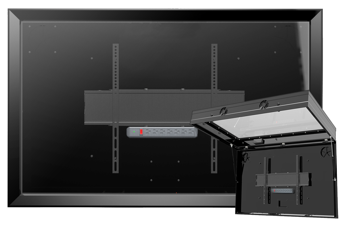 Weatherproof Outdoor Tv Enclosure Cabinets The Tv Shield