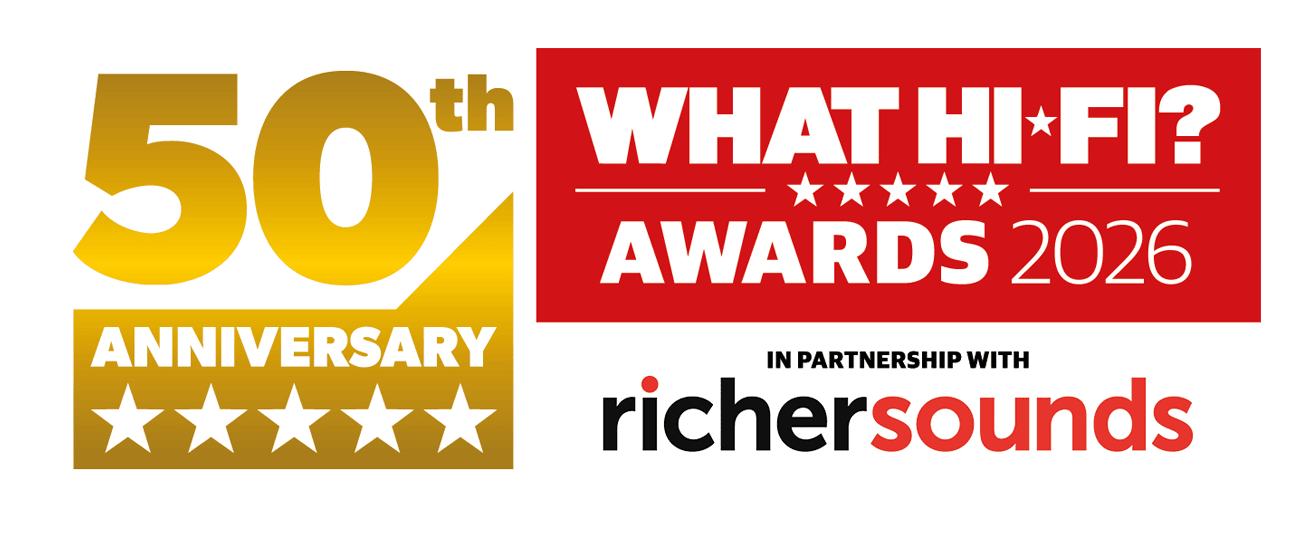 50th Anniversary What Hi-Fi? Awards 2026 in partnership with Richer Sounds.