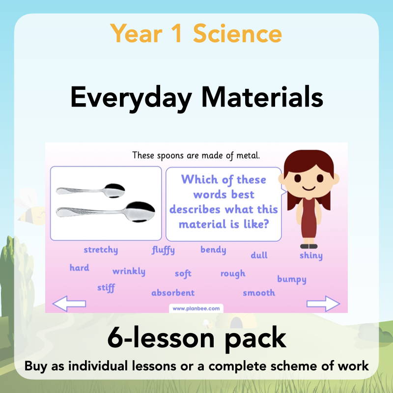 Year 1 Curriculum - Everyday Materials