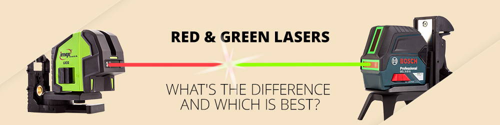 red vs green lasers