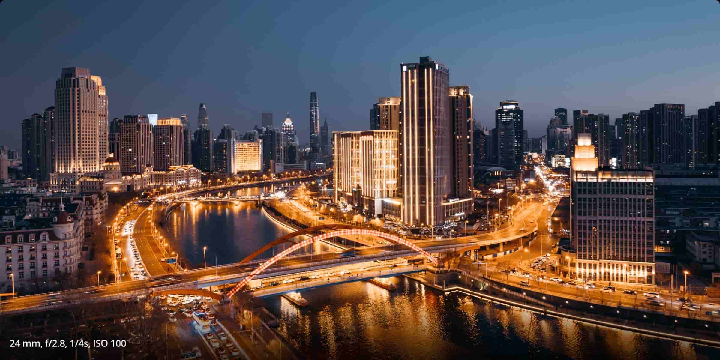 DJI Mavic 3 Pro city shot