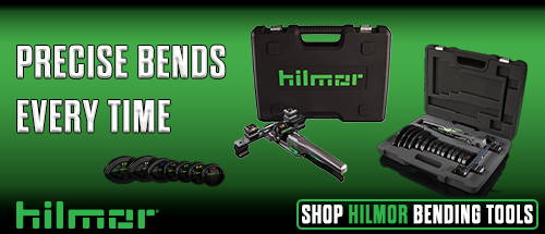 Hilmor bending tools make precice bends every time. Shop the lineup now