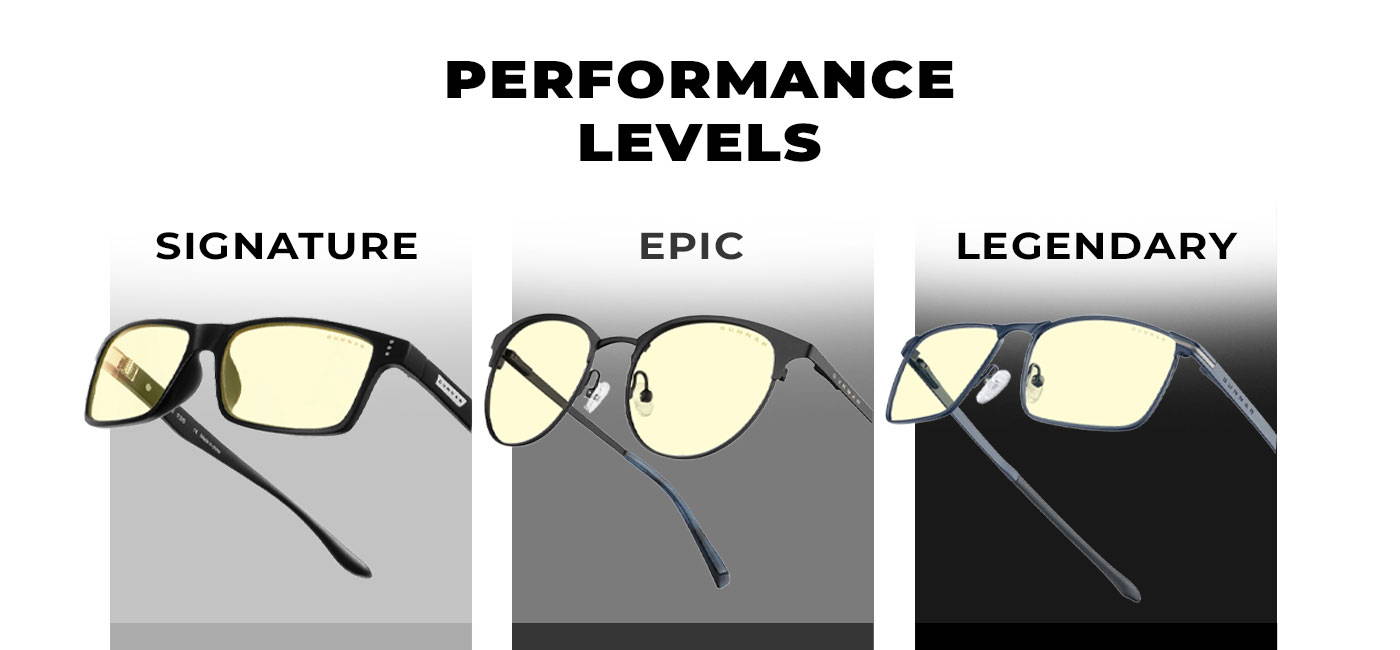 Performance Levels: Signature, Epic, Legendary 