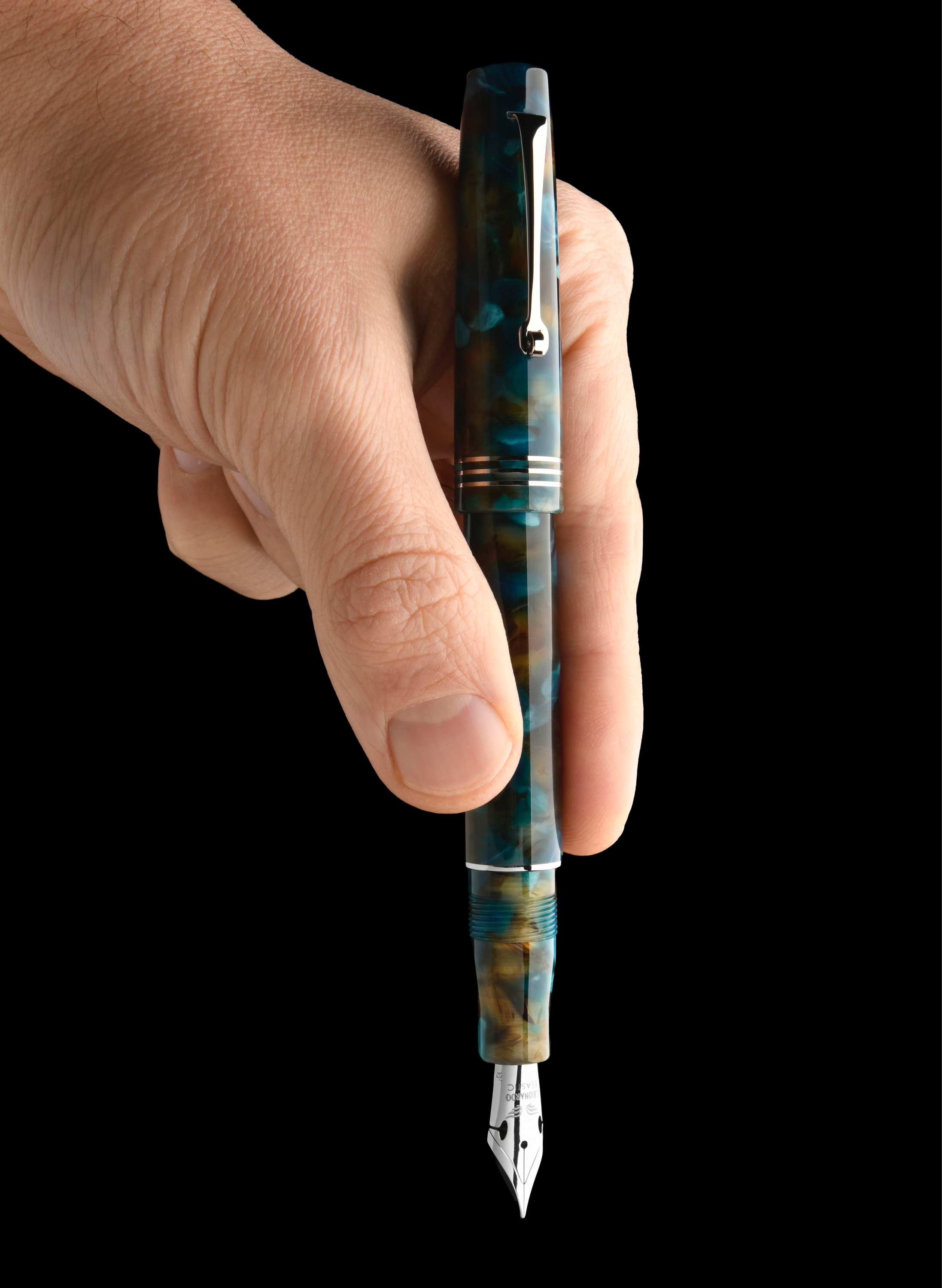 Leonardo Momento Zero Fountain Pen in Pausilya Acrylic