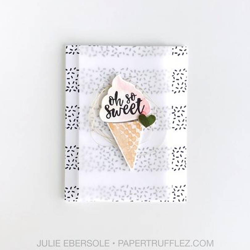 UWF Sweet Sprinkles card by Julie Ebersole
